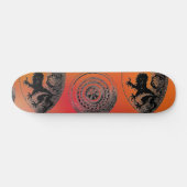 Skateboard für mittelalterliche Schilde (Horizontal)