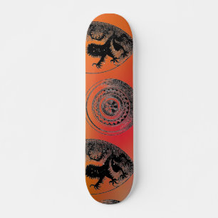 Skateboard für mittelalterliche Schilde