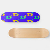 Skateboard für Neon-D-Markenbezeichnungen (Horizontal)