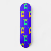 Skateboard für Neon-D-Markenbezeichnungen (Vorderseite)