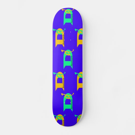 Skateboard für Neon-D-Markenbezeichnungen (Vorderseite)