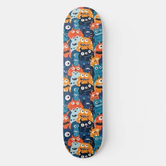 Skateboard für niedliche Cartoon (Vorderseite)