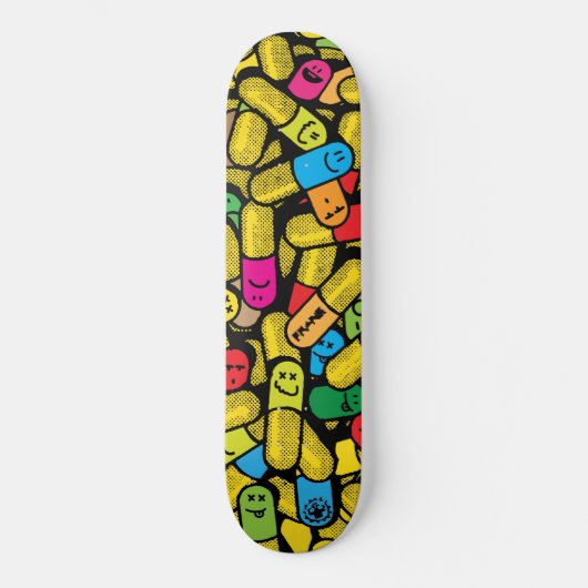Skateboard für Pillies (Vorderseite)