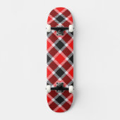 Skateboard für Rot und Schwarz (Vorderseite)