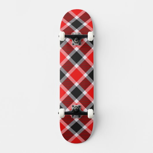 Skateboard für Rot und Schwarz (Vorderseite)