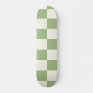 Skateboard für Sage- und Crememuster überprüft