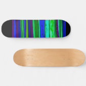 Skateboard für Schwarz, Grün und Blau (Horizontal)