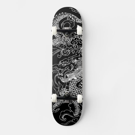 Skateboard für Schwarz und Weiß (Vorderseite)