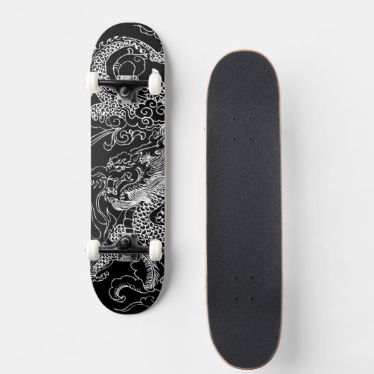 Skateboard für Schwarz und Weiß (Vorne)