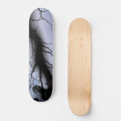 Skateboard für schwarze Blitze (Vorderseite)