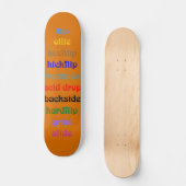 Skateboard für Skater (Vorderseite)