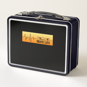 Skateboard für Skater Life Skateboard Skateboard Metall Brotdose