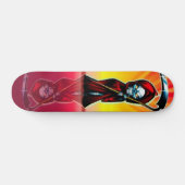 Skateboard für Skull-Reflektion (Horizontal)