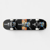 Skateboard für Skull und Cross Bones (Horizontal)