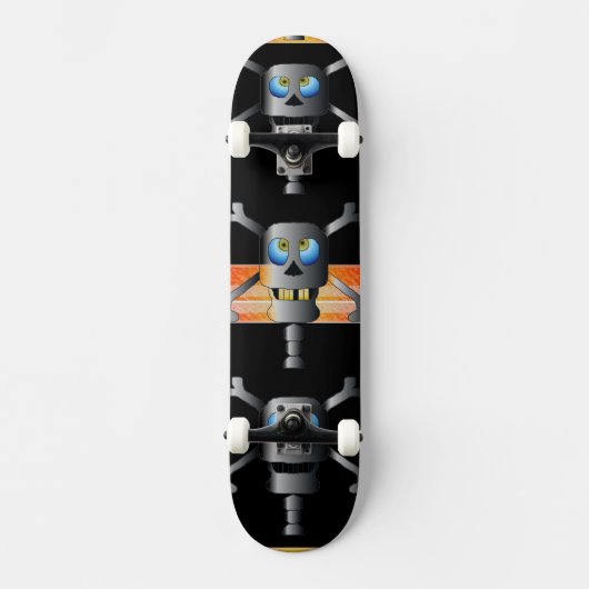 Skateboard für Skull und Cross Bones (Vorderseite)