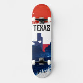 Skateboard für Texas-Flagge (Vorderseite)