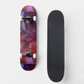 Skateboard für tropische Farben (Vorderseite)