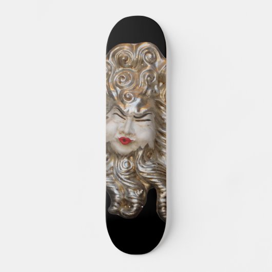 Skateboard für venezianische Masken (Vorderseite)