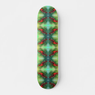 Skateboard für Vögel im Nordroten Kardinal