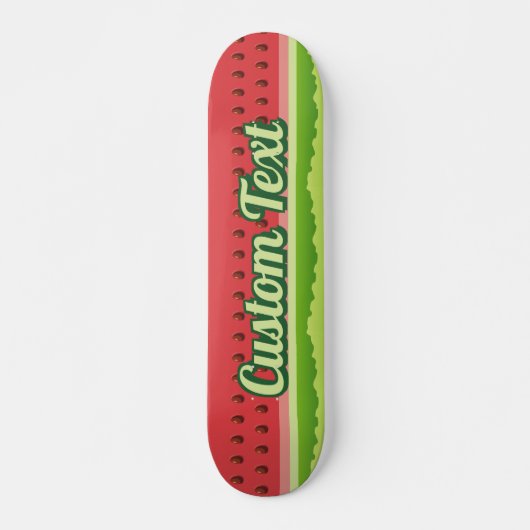 Skateboard für Wassermelonen (Vorne)