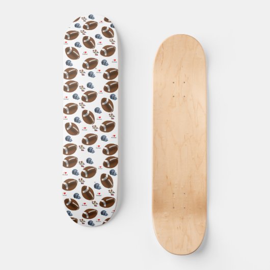 Skateboard Fußball Sport (Vorderseite)