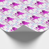 Skateboard Geburtstag Geschenkpapier (Ecke)