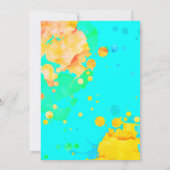 Skateboard Geburtstags-Foto Einladung jedes Alter (Rückseite)