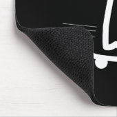 Skateboard-Geist Halloween-Kostüm Lustiger Geist S Mousepad (Ecke)