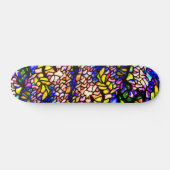 Skateboard-gekettetes Glass-Louis Tiffany 1 Skateboard (Horizontal)
