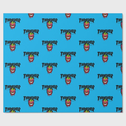 Skateboard Geschenkpapier (Flach)