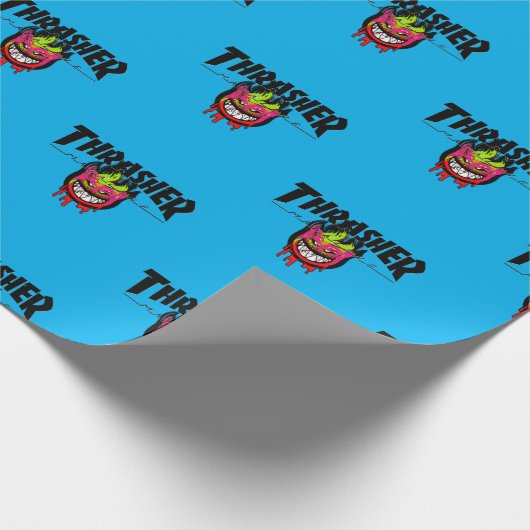 Skateboard Geschenkpapier (Ecke)