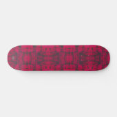 Skateboard gestört rosa Design HAMbWG (Horizontal)
