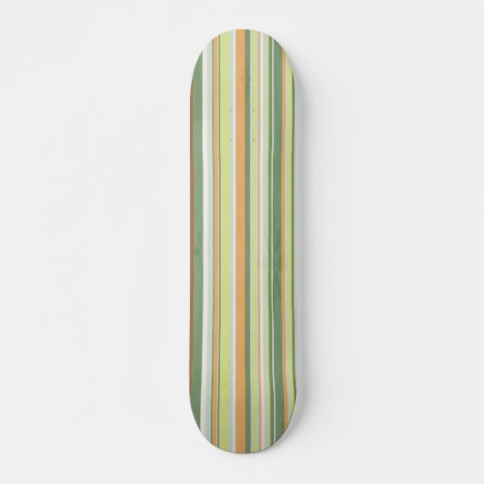 Skateboard gestreift Surfboard Stil anpassbar (Vorne)