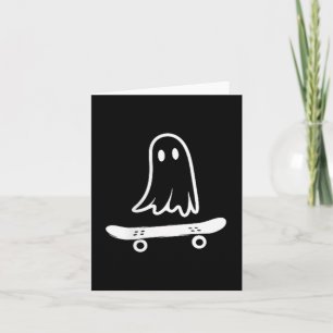 Skateboard Ghost Pocket Halloween Kostüme Männer F Karte
