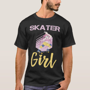 Skateboard Girl Skateboard Skaten Skater Girl Ska T-Shirt