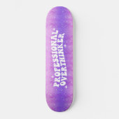 Skateboard Girly Glitzer Positive Aufnahme (Vorderseite)