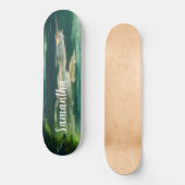 Skateboard Girly Old White Unicoron (Vorderseite)