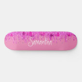 Skateboard Girly Pinky Glitzer (Horizontal)