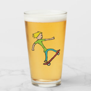 Skateboard Glas