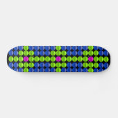 Skateboard "Glassy Buttons" (Horizontal)
