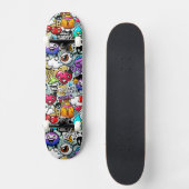 Skateboard - Graffiti-Design (Vorderseite)