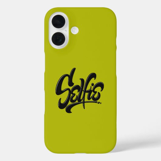 Skateboard-Graffiti-Selfie-Straßenkunst-Lettering Case-Mate iPhone Hülle (Rückseite)