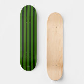 Skateboard Green and Black Stripe HAMbWG (Vorderseite)
