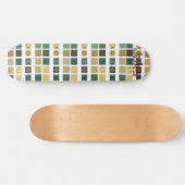 Skateboard Green Brown (Horizontal)