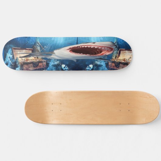 Skateboard Hai Schatz (Horizontal)