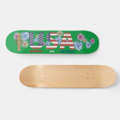 Skateboard "HAPPY 4th JULY" (Horizontal)