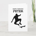 SKATEBOARD HAPPY BIRTHDAY FRIEND Card Karte<br><div class="desc">SKATEBOARD GLÜCKLICH GEBURTSTAG Junge Nichts sagt "Ich kümmere mich" wie eine personalisierte, hochwertige Karte mit einer herzlichen Botschaft. Viele schätzen eine gute, personalisierte Karte über das Geschenk, das sie mitbringt. Eine Karte, die ihre Qualität für ein Leben behalte, immer daran zu erinnern, dass besondere Person an diese schöne Erinnerung. ⭐...</div>