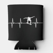 Skateboard Heartbeat Dosenkühler (Rückseite)