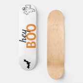 Skateboard - hey BOO Ghost / Fledermäuse (Vorderseite)