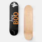 Skateboard - hey BOO Ghost / Fledermäuse Black (Vorderseite)